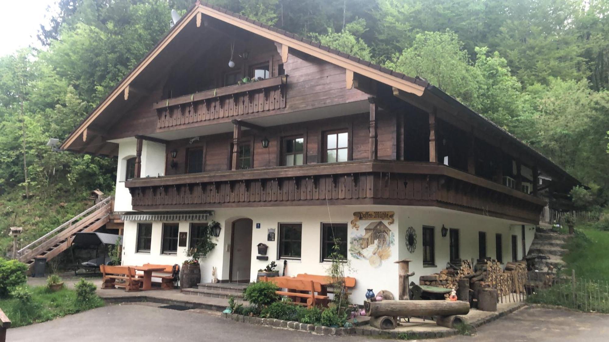 Ferienwohnung Doffenmuehle Marktschellenberg Buitenkant foto